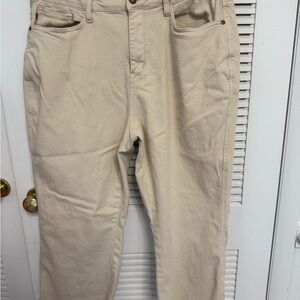 Judy Blue Women's Cropped Khaki Jeans